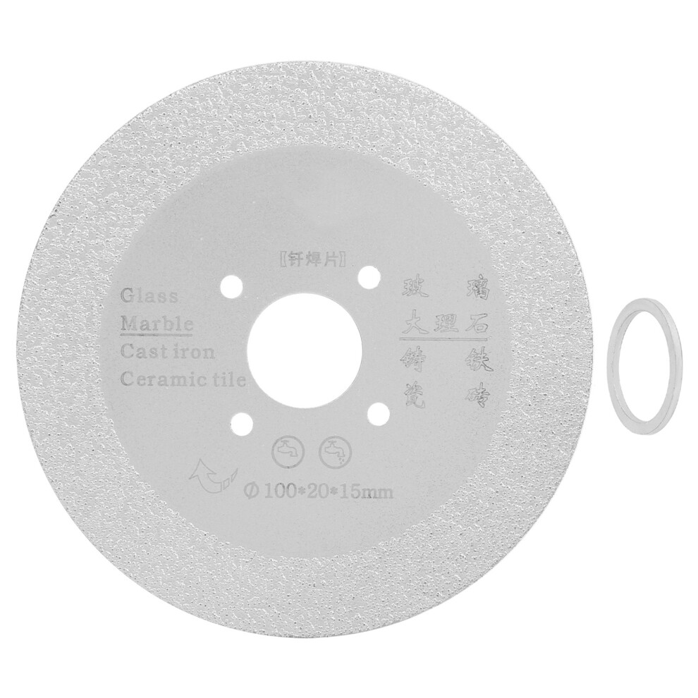 Diamond Saw Blade Brazing Cutting Grinding Disc Polishing Tool for Marble Ceramic100 x 20 x 15mm-image-OPC-PSY8XKJ-NEW
