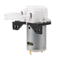 Dosierpumpen  DIY  Peristaltikschlauchkopf für Aquarium, Labor, chemische Analytik (weiß, 12 V, 3 x 5)