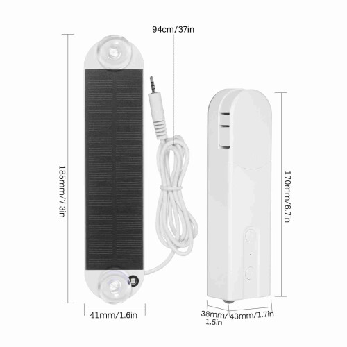 Smart Blinds Drive Motor Solar Powered for Zigbee Control Voice Control Motorized Chain Roller Shade Shutter Drive Motor 2