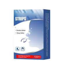 100 stuks neusstrips tegen snurken, neuspleisters voor een betere slaap, gezondheidspleisters
