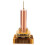 Music Coils Brass Golden Experiment Module with Light CPU Radiator Base 100?240VUS Plug 2