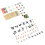 Super Electronic Component Kit 6 Values Set for LCRT4 Graphical Transistor Tester DC9V 2