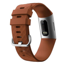 (color08)Suitable for Fitbit Charge3 Silicone Strap Diamond Sports Watch Bands