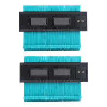 2 stuks 5 inch contourmeter, zeer nauwkeurig meetinstrument voor onregelmatige vormen, houtbewerkingsliniaal