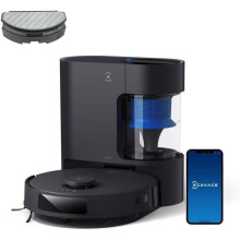 ECOVACS Aspirapolvere Robot DEEBOT N20 Pro Plus, Aspirapolvere Robot Lavapavimenti 8000Pa con svuotamento automatico della polvere, Batteria 300 Min