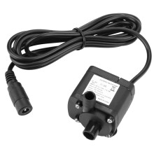 Mini  Gleichstrom  Bürstenlos  Geräuscharme Wasserpumpe für Solar  Wassererhitzer und Aquarien 24V   40~100