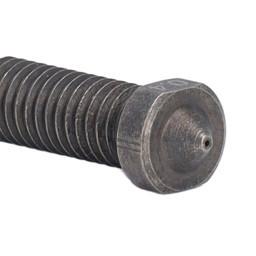 8PCS 3D Printer Hotend Nozzle 0.4mm Hardened Steel Large Hole Diameter M6 Threaded 3D Printer Extruders Nozzle 2