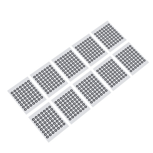 10 Sheet 6mm 3D Scanning Marker Reusable 3D Tracking Dot Reference Point Marker for Optical Surveying 1
