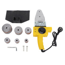 Lasapparaat voor kunststofbuizen van 8-63 mm (PPR, PE, PP) met verwarmingsfunctie.
