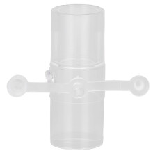 Zuurstofslangconnector 3-weg kunststof rechte connector voor beademingsapparatuurmasker