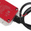 Wind Pressure Transmitter Red Micro Differential Sensor for Boiler Coal Mine DC24V0?100pa 3