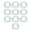 10pcs Adhesive Patch Professional Pre Cut Flexible Fixation Adhesive Covers Accessory for Sensor 1