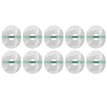 10 Stück ovale Sensorabdeckungen, selbstklebende, wasserdichte und atmungsaktive Sensorpflaster für Dusche und Gehen
