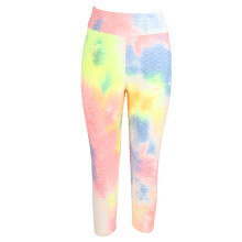 Ademende sportlegging met billenliftend effect, sneldrogend, elastische hoge taille, yogabroek voor dames, maat XL