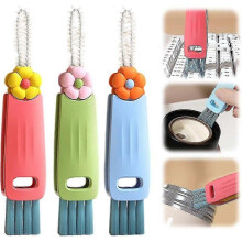 3 in 1 Cup Lid Cleaning Brush, 2024 New Crevice Cleaning Brush for Bottle Gap Tight Spaces Cup, 3 in 1 Multifunctional Cleaning Brush - Pjun