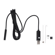 USB  Endoskop 2  in  1 HD 8mm Objektiv IP67 wasserdicht Industrie  Boreskop für Android  Smartphones und PCs, 2 m (6,5 Fuß)