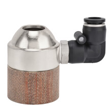 Watergekoelde beschermkap voor snelle warmteafvoer, handgereedschap voor plasmasnijpistool, zilverkleurig.