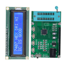 TES200 7-12VDC ge?ntegreerde circuitmeter met LED-display en snelle respons, IC-tester voor 74- en 40-serie
