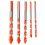 5pcs Triangle Handle Multifunctional Alloy Drill Bits for Hand Electric Drill 6-12mm 2