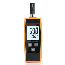 Digitale temperatuur- en vochtigheidsmeter, zeer nauwkeurige draagbare industri?le thermometer/hygrometer met LCD-scherm met achtergrondverlichting.