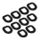10 Pcs Adhesive Patches Black Adhesive Fixed Sensor Anti Dropping Patch Bandage Patch 2