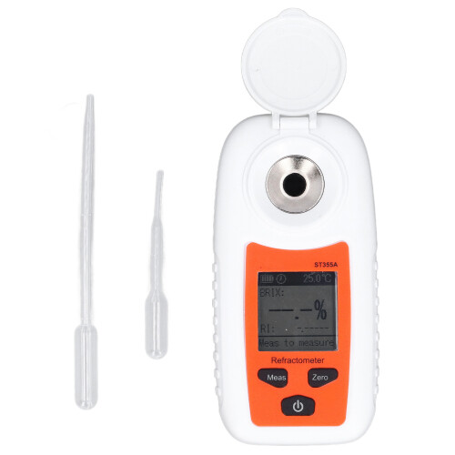 Handheld Sugar Meter High Accuracy Portable 0?55% Testing Range Fruit Juice Sweetness Tester
