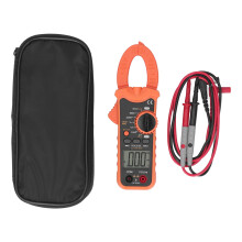 Strom , Spannungs und Widerstandszangen Multimeter mit LCD Anzeige, 1999 Zählwerten, NCV und True RMS Messung sowie Taschenlampe