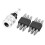 Adjustable Screw Depth Limiter Holder with 12pcs Cross PH2 Screwdriver Bits 1