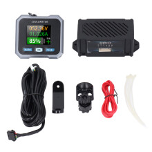 Batterijmonitor 100A 10-100V 1,8 inch LCD-kleurendisplay Waterdichte batterijcapaciteitsmonitor met Bluetooth-shunt