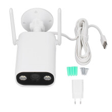 Outdoor Camera WiFi HD Infrared Night Vision Wireless Security Camera with Sound Motion Alarm 100?240V EU Plug