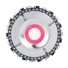 4 Inch Grinder Chain Disc 22 Tooth Wood Carving Wheel for 100/115mm Angle Grinder