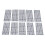 500 Pcs 3D Scanning Marker 6mm ID 10mm OD Reference Point Diffuse Reflection Markers 3D Scan Tracking Dots 1