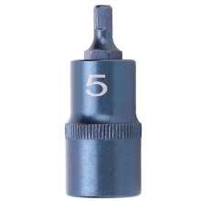 Inbusschroevendraaierbit S2 gelegeerd staal H5 bevestigingsmateriaal voor nauwkeurige machinereparaties