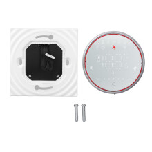 Smart Home Thermostat LED Display Programmable Floor Heating Controller for Household Appliances AC 95?240V White