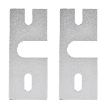 Stück Hot End Befestigungsplatten aus Aluminiumlegierung, rechteckig, für Reprap V6 3D Drucker
