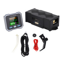 Waterdichte accubewaker/spanningsmeter 400A 10-100V met capaciteitspercentage, tijd, vermogen en shunt voor elektrische scooters
