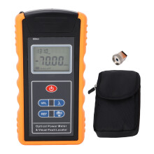 Fiber Optic Cable Tester Integrated Optical Power Meter and Red Light Source Visual Fault Locator 10mW 8?10km