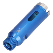Gatenopener 1/2BSP schroefdraad 28 mm boorbeitel voor het boren in graniet, keramiek en marmer.