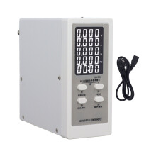 Desktop Multimeter High Accuracy Voltage V Current A Active Power W Power Factor PF Frequency HZ Digital Power Meter EU Plug AC220V
