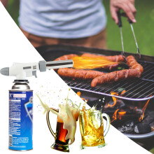 Multifunktionales Outdoor Grill Back Camping Gasschweißbrenner Gassprühgerät Flammenerzeuger Küchengrillwerkzeug