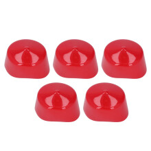 5 Stück Schraubendkappen, 60 mm Durchmesser, flexibel, flammhemmend, korrosionsbeständig, PVC  Gewindeschutzkappe