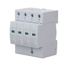 Surge Protective Device Quick Response Strong Carrying Capacity Fire Corrosion Resistance House Voltage Protector 4P 385V