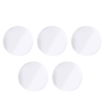 5 stuks saffier horlogeglas, transparant, enkelvoudig, rond, plat, spiegelglas, vervangingsonderdeel 20-22 mm