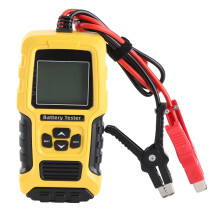 Draagbare accutester met hoge detectienauwkeurigheid voor 12V en 24V accu's, geschikt voor motorfietsen en auto's.