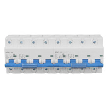 AC400V Mini Interlock Circuit Breaker Dual Power Manual Transfer Disconnect Switch 4P+4P 10KA 125A