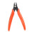 Mini Diagonal Pliers Electrical Wire Cable Cutter Side Snips Flush Pliers Hand Tool (Red) 2