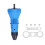 Rivet Drill Adapter Ergonomic Electric Riveting Drilling Insert Nut Tool with Hex Wrenches Nozzles 1