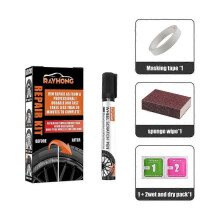 (2 set) 1/2/3  Set Car Parts Wheel Rim Scratch Repair Pen Touch Up Paint Tool Kit Accessories