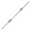 1pc 400mm LML9B Miniature Linear Rail Guide Rail 9mm Width   2pcs Slide Blocks 1