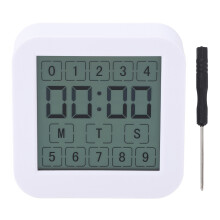 Multifunctional Timer Countdown Clock Temperature Humidity Mode Touchscreen Digital Display Timer
